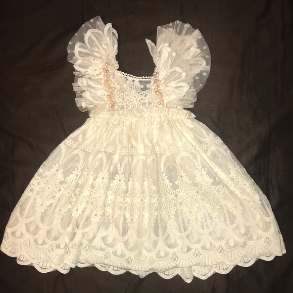 12-24M Handmade gorgeous dress for photo shoot - Picture 4 of 9